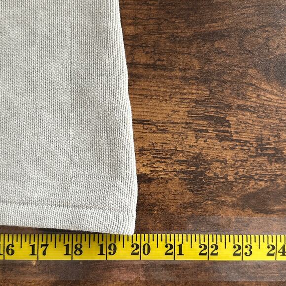 Pure Jill Open Front Cardigan Small Petite Hooded Minimalist Preppy 100% Cotton - Picture 6 of 9